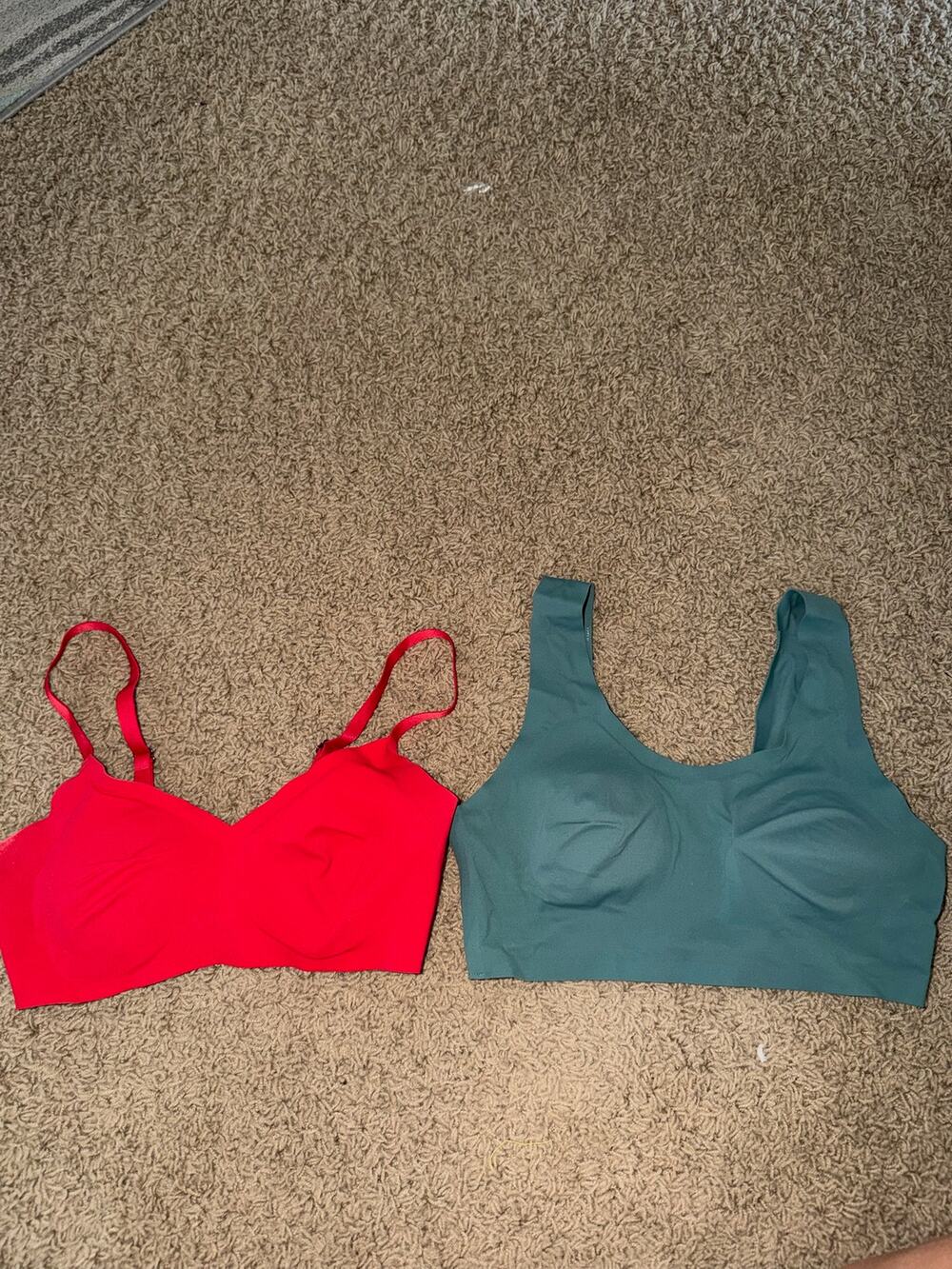2 Arie Padded bras LOT Bralette size Medium